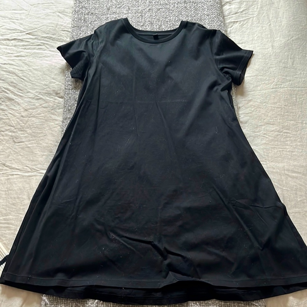 Black tee shirt dress